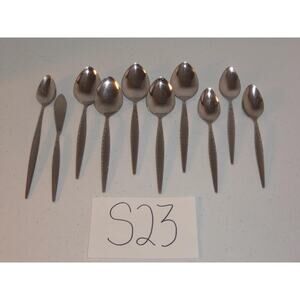 Oneida Venetia 3 Teaspoons 5 Oval Place Butter Knife Iced Tea Spoon -0116S23